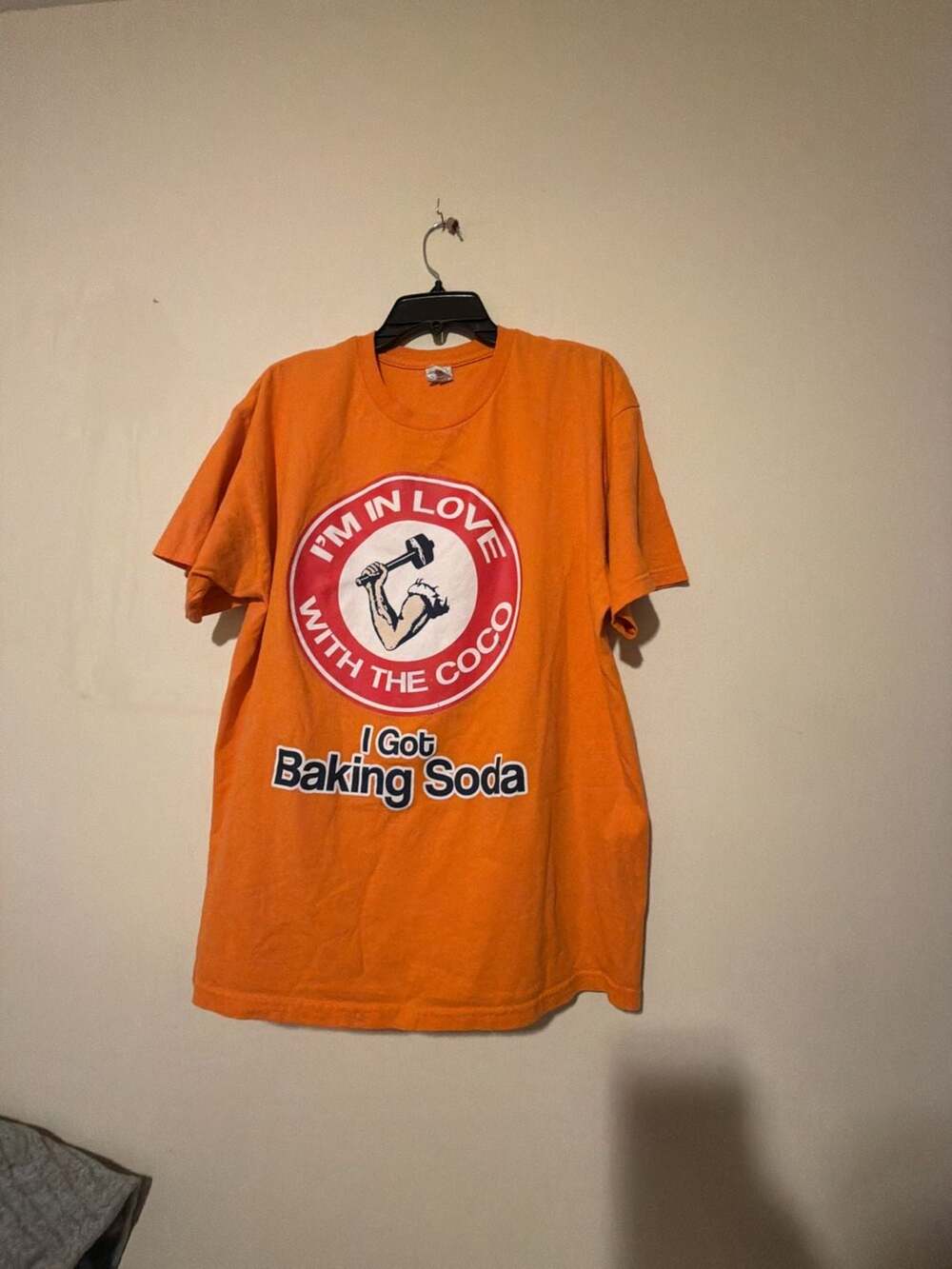 Alstyle I'm In Love With The Coco I Got Baking Soda Orange T-Shirt